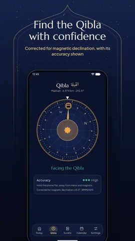 Find the Qibla with confidence